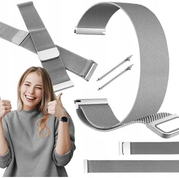 Náramek Náramek ChronSmarta pro Garmin 22mm, stříbrný