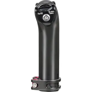 Sedlovka Zámek sedlovky BONTRAGER Sedlový nástavec Bontrager pro kulaté ližiny SLR 135/5 mm, černý