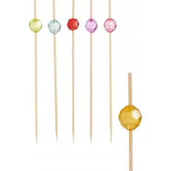 Jednorázové nádobí Papstar tyčinky 12 cm 100 ks bambusové