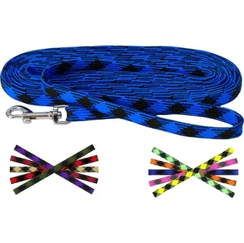 Vodítko pro psa Stopovačka popruh různé dekory šířka 13 mm, délka 15 m