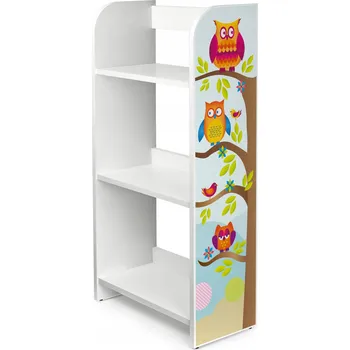 Knihovna Leomark police Sova 50x25x102,5 cm