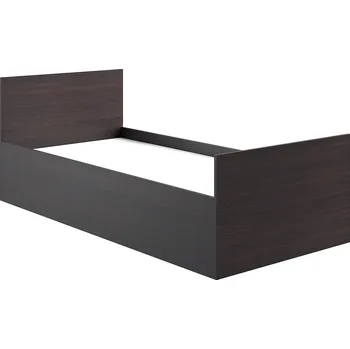 Postel VerDesign SOULMATE jednolůžková postel 90x200-wenge