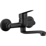 KFA - Baterie SPARC umyvadlová, nástěnná, černá 5410-810-81