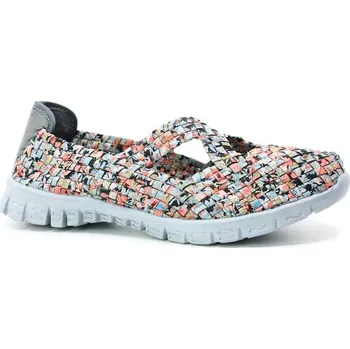 Dámské baleríny ROCK SPRING CARIOCA X black salmon, dámská obuv vel.41 (gumičková obuv )