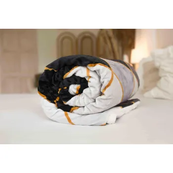 deka Deka Jerry Fabrics z mikrovlákna 150 cm x 200 cm černá