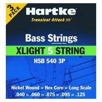 Struna pro kytaru a smyčcový nástroj HSB 540-3P - Struny na baskytaru