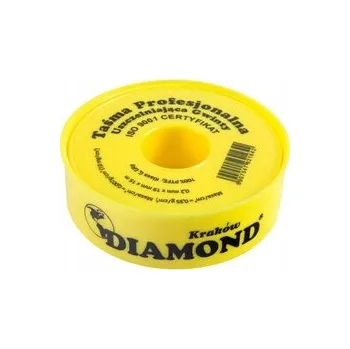 Izolační páska Teflonová páska Diamond těsnící 15 m bílá