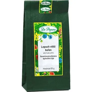 Přírodní produkt Dr. Popov Lopuch větší kořen 50 g