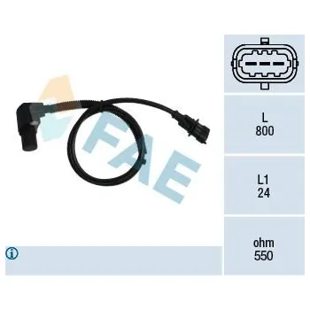 Kliková hřídel Generátor impulsů, klikový hřídel FAE 79239