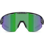 Černé a zelené sluneční brýle wraparound | Bliz 0ZB7004 - Bliz