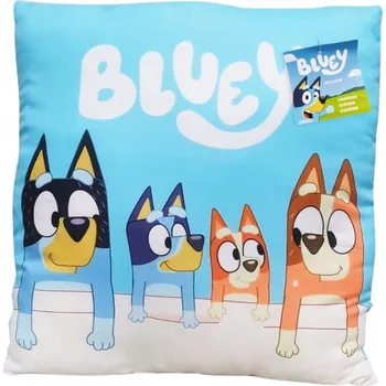 Polštář Polštář 40x40 Bluey pejsci modrý JF24