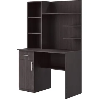 Psací stůl VerDesign JONAS PC stolek E6 levý, wenge