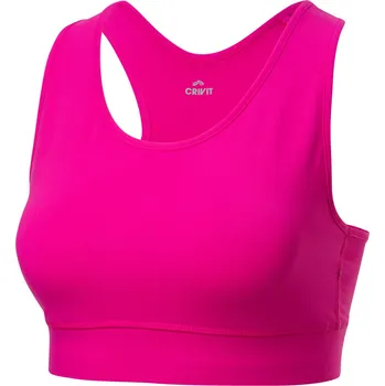 Podprsenka CRIVIT Dámská sportovní podprsenka, Medium Level (růžová, L(44/46))