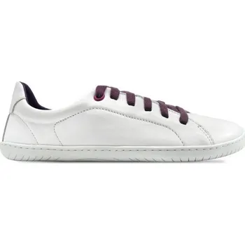 Dámské polobotky Dámská barefoot obuv AYLLA KECK W 39 Bílá, Vínová