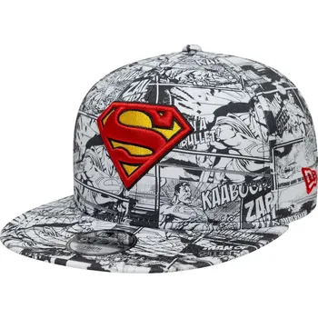 Kšiltovka kšiltovka New Era 9FI DC Aop Warner Bros Batman Child - Scarlet/Black kid´s size