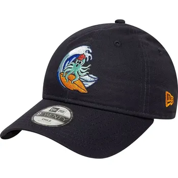 Kšiltovka kšiltovka New Era 9T Surf 9twenty Branded Child - Navy/Papaya kid´s size