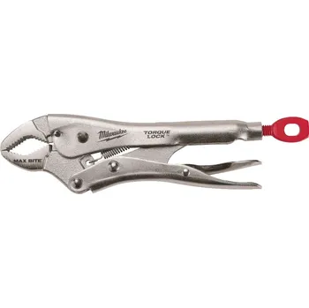 Kleště MILWAUKEE 7" Upínací kleště TORGUE LOCK, zakřivené čelisti