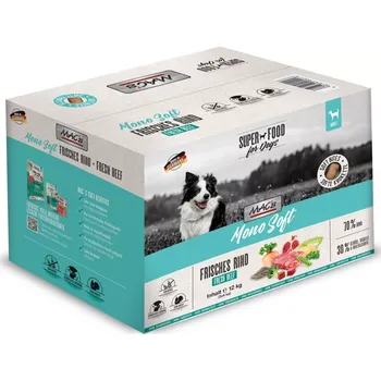 Krmivo pro psa MACS Dog SOFT MONO hovězí 2x12kg (chov.bal.6x4kg)+DOPRAVA ZDARMA+1x masíčka Perrito! (+ SLEVA PO REGISTRACI / PŘIHLÁŠENÍ!)
