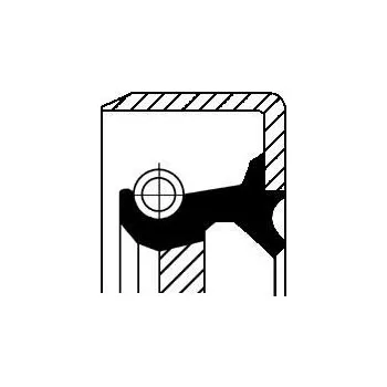 Těsnění motoru Těsnicí kroužek, hnací hřídel (olejová pumpa) CORTECO 12016598B