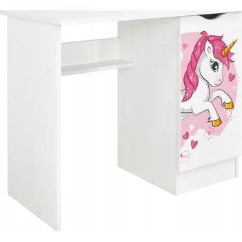 Psací stůl Obdélníkový psací stůl Leomark Roma 90 x 50 x 77 cm bílý