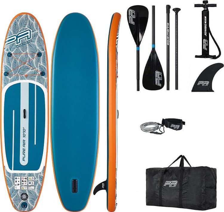 Paddleboard AQUA MARINA PURE AIR TROPIC 10'10'' MINICOMBO - nafukovací
