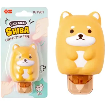Korekční prostředek Korekční strojek Squishy Shiba, 5mmx6m, blistr