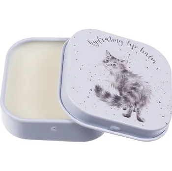 Dávkovač mýdla Wrendale Designs Wrendale balzám na rty Cat s kočkou v plechové dóze 4,5x4,5cm