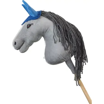 Hobby horsing Čabraka háčkovaná - Tmavě modrá s modrýma ušima - Hříbě (Hobby horsing )