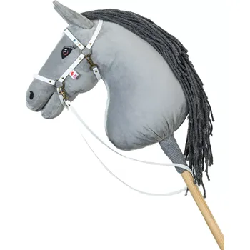 Hobby horsing Ohlávka Crystal bílá - Mosaz - Dospělý kůň (Hobby horsing )