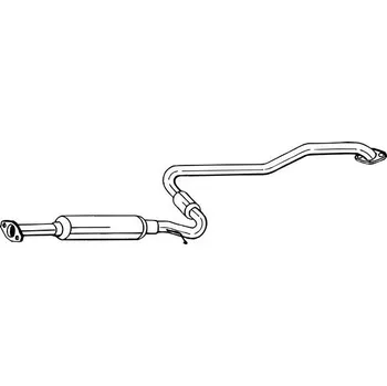 Výfukový systém Střední tlumič výfuku BOSAL 286-133