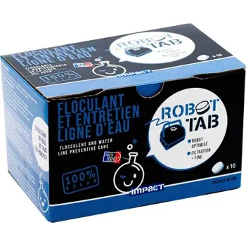 Bazénová chemie RobotTab Floculant - 10 x 30g
