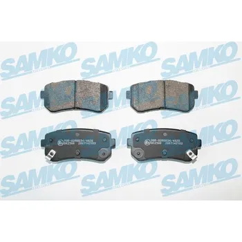 Brzdová destička Sada brzdových destiček, kotoučová brzda SAMKO 5SP2103