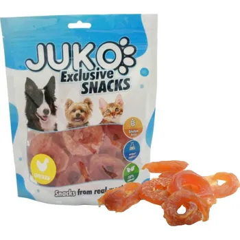 Pamlsek pro psa Chicken soft Ring JUKO Snacks 250 g