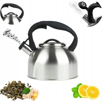 Varná konvice Tradiční ocelová Konvice Topfann 2,5 l šedá