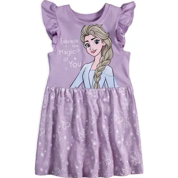 Dívčí šaty DISNEY FROZEN MAGIC fialová 98