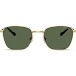 Šestihranné polarizační sluneční brýle ve zlaté a zelené barvě | Vogue 0VO4322S - Vogue