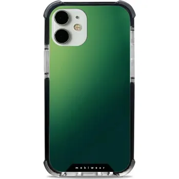 Pouzdro na mobilní telefon Odolný obal Mobiwear MagSafe Elite Bumper - Apple iPhone 12 Mini - D036D Zelený odstín (Odolný kryt, pouzdro, obal Mobiwear Elite Bumper na mobil Apple iPhone 12 Mini - D036D Zelený odstín, materiál Plast + TPU silikon + kov - zesílená ochrana telefonu,)