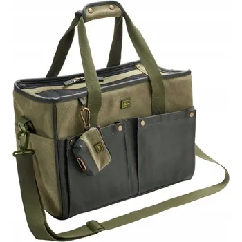 Taška pro psa a kočku Přepravní taška látková Hunter zelená M 20 cm x 30 cm x 40 cm