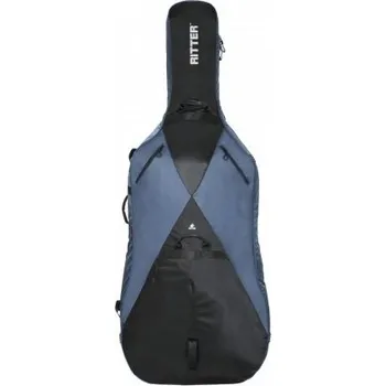 Obal pro strunný nástroj Ritter RSP5-DBQ/NBK - obal na kontrabas 1/4