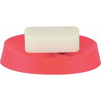 Mýdlenka SPIRELLA Spirella mýdlenka MOVE, červená, plast, 10.09594