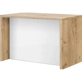 Kuchyňská linka KAM Kuchyňský ostrůvek KAM Korpus dub zlatý/ přepážka bílý mat 97.6x88.3 cm