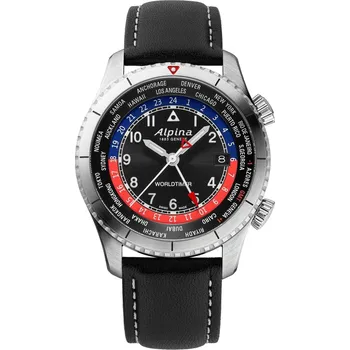 Alpina Startimer Pilot Quartz Worldtimer AL-255BRB4S26 Hodinky Alpina Startimer Pilot Quartz Worldtimer AL-255BRB4S26