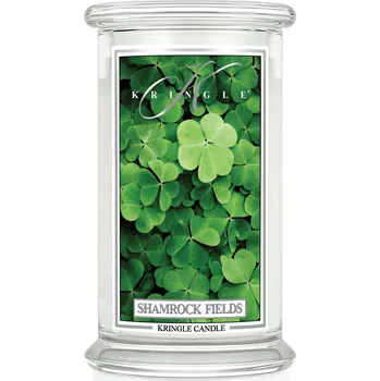 Svíčka Sójová vonná svíčka Shammrock Fields Kringle Candle 1 ks