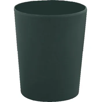 SPIRELLA Spirella kelímek na kartáčky TAKEO, tmavě zelený, bambusová vlákna, 10.21593