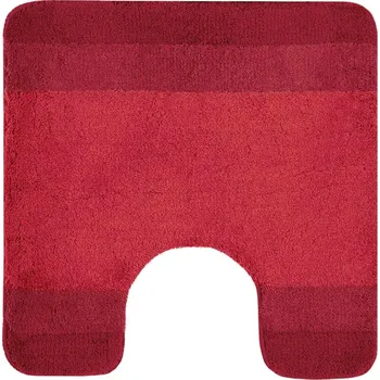 Sada koupelnových doplňků SPIRELLA Spirella koupelnová WC předložka BALANCE, červená, polyester, 55 x 55 cm, 10.09211