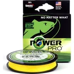 Šňůra PowerPro Braided Line 135 m Hi-Vis Yellow 0,15 mm