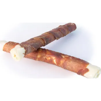 Pamlsek pro psa Magnum dog food Magnum Duck Roll on Rawhide stick 10" 170g 2ks