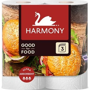 Papírový kapesník Harmony Good for Food papírové kuchyňské utěrky 3 vrstvé 2 kusy