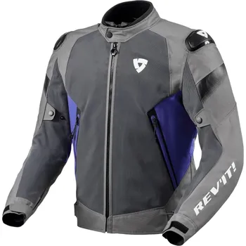 Moto bunda Revit Control Air H2O šedo-modrá XL
