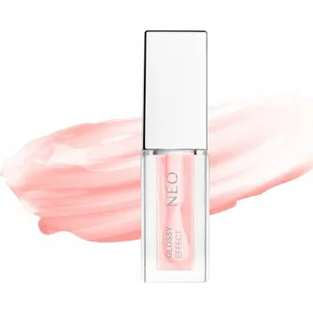 Lesk na rty NEO MAKE UP Lesk na rty a tvářenka 2v1 Glossy Effect Blush Flush 02